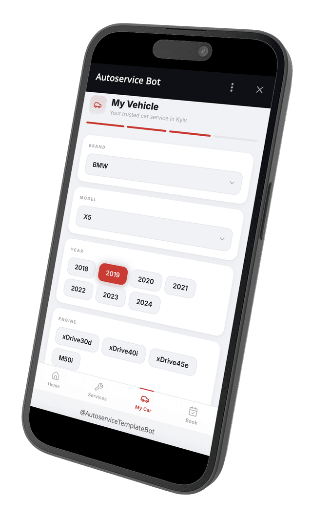 autoservice screenshot