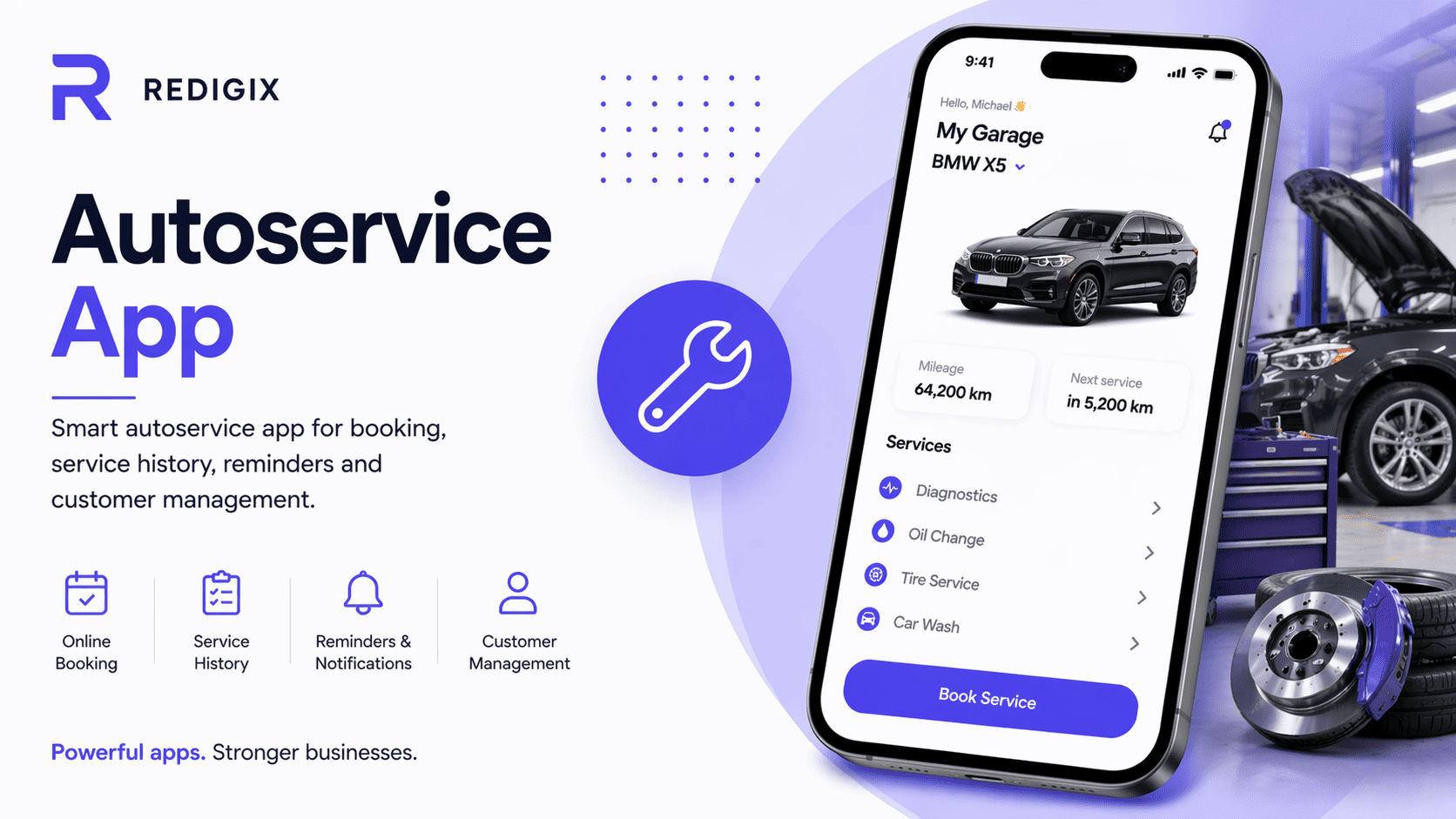 Autowerkstatt-Automatisierung — Telegram Mini App und Bot